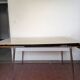 Vintage grey formica table