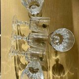 Vintage crystal stemware