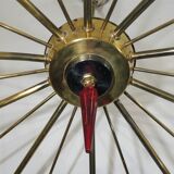 Lustre/Arlus Lunel/ français ancien du milieu du siècle dernier/10 feux