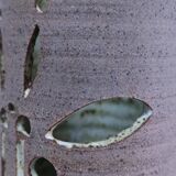 trois vase rouleau grès vintage