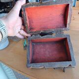 Old mini wooden chest