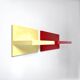 Pair of 1970s Kartell shelves by Marcello Siard