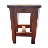 Tabouret en pin