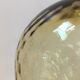 XXL Empoli 1950 amber yellow cup vase