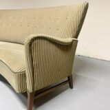 Danish Boomerang Sofa 1940s by Hvidt