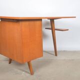 Tripod desk with compass legs, 1950s