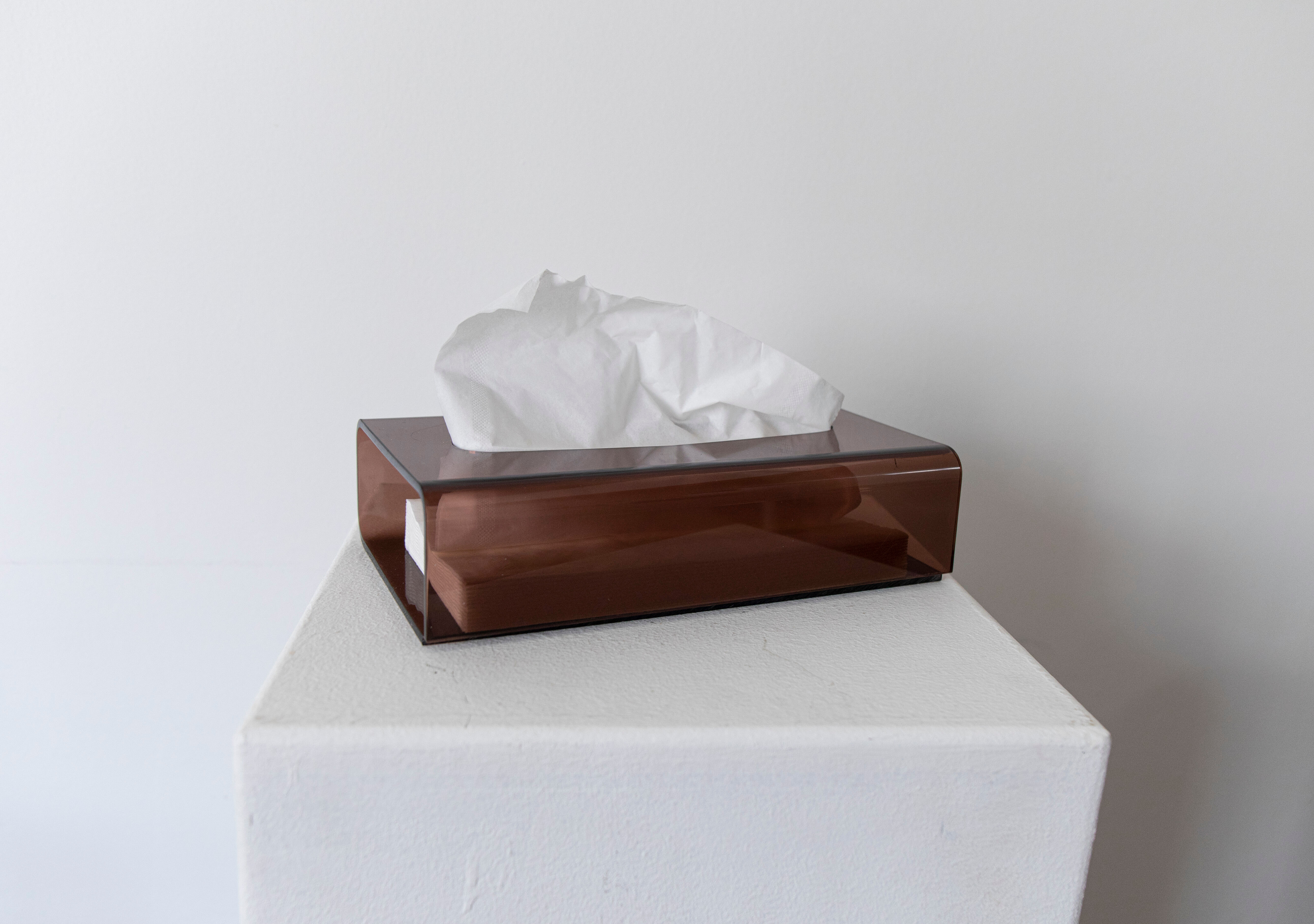 Plexiglas handkerchief dispenser