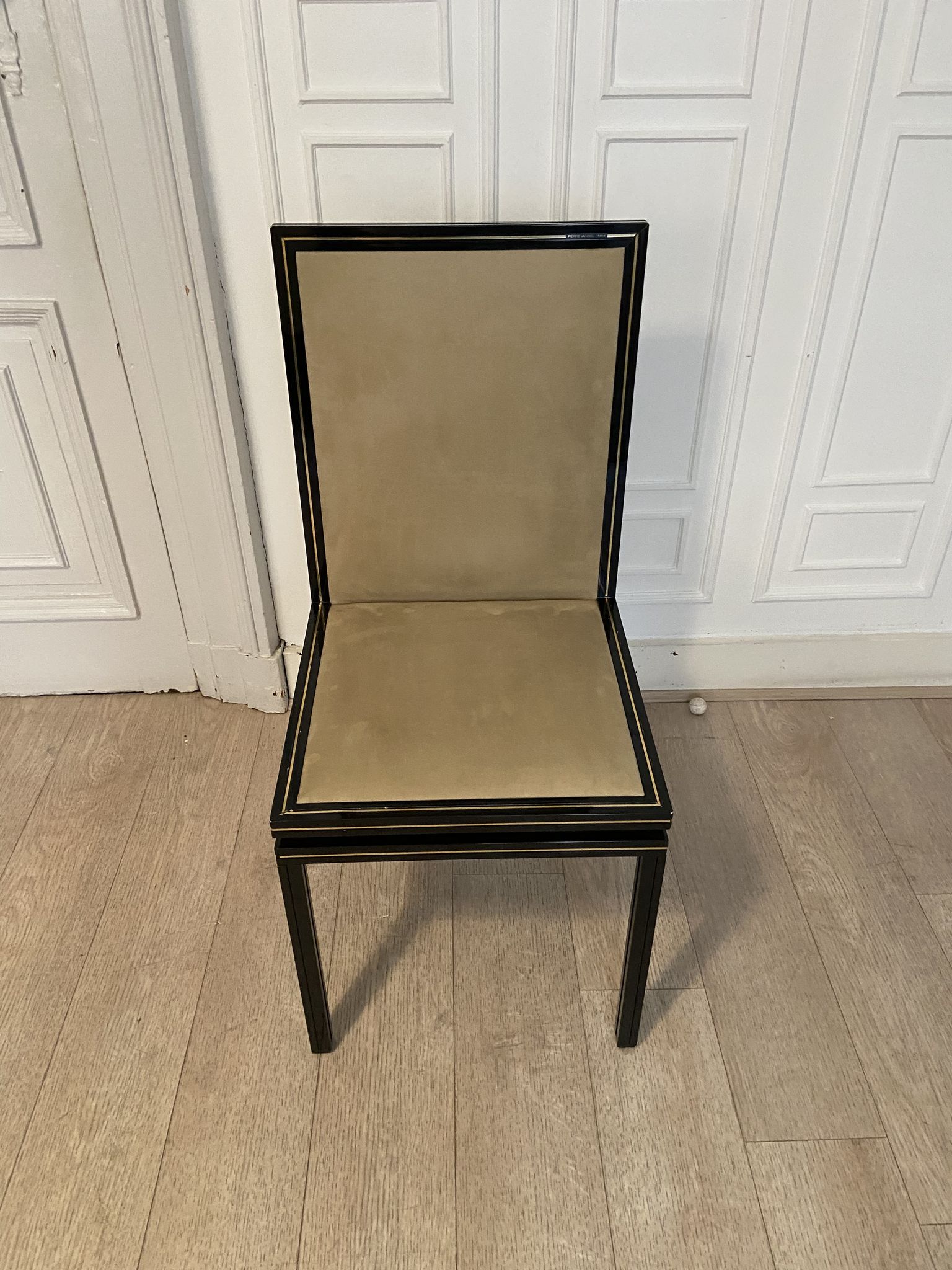 6 chairs Pierre Vandel, Paris, 1970s