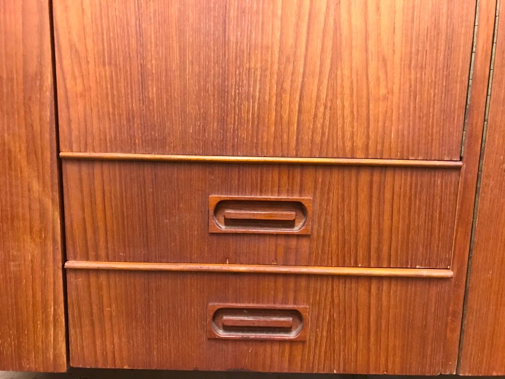 1970s Scandinavian style teak wardrobe
