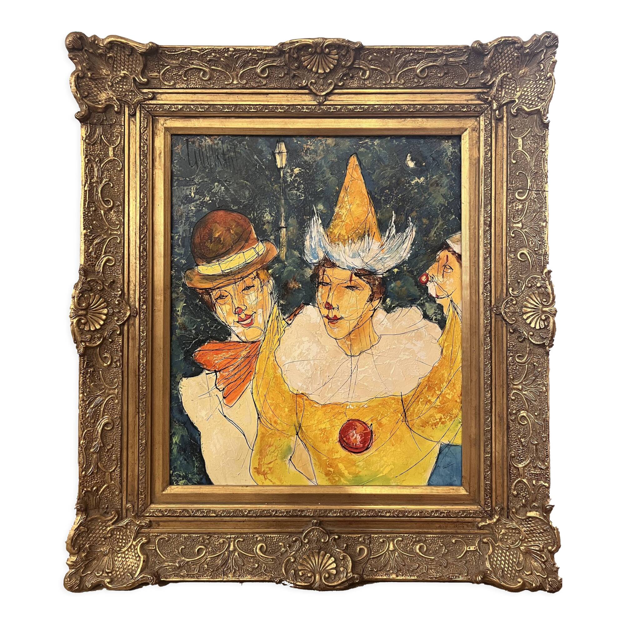 Oil on canvas Garard Gouvre