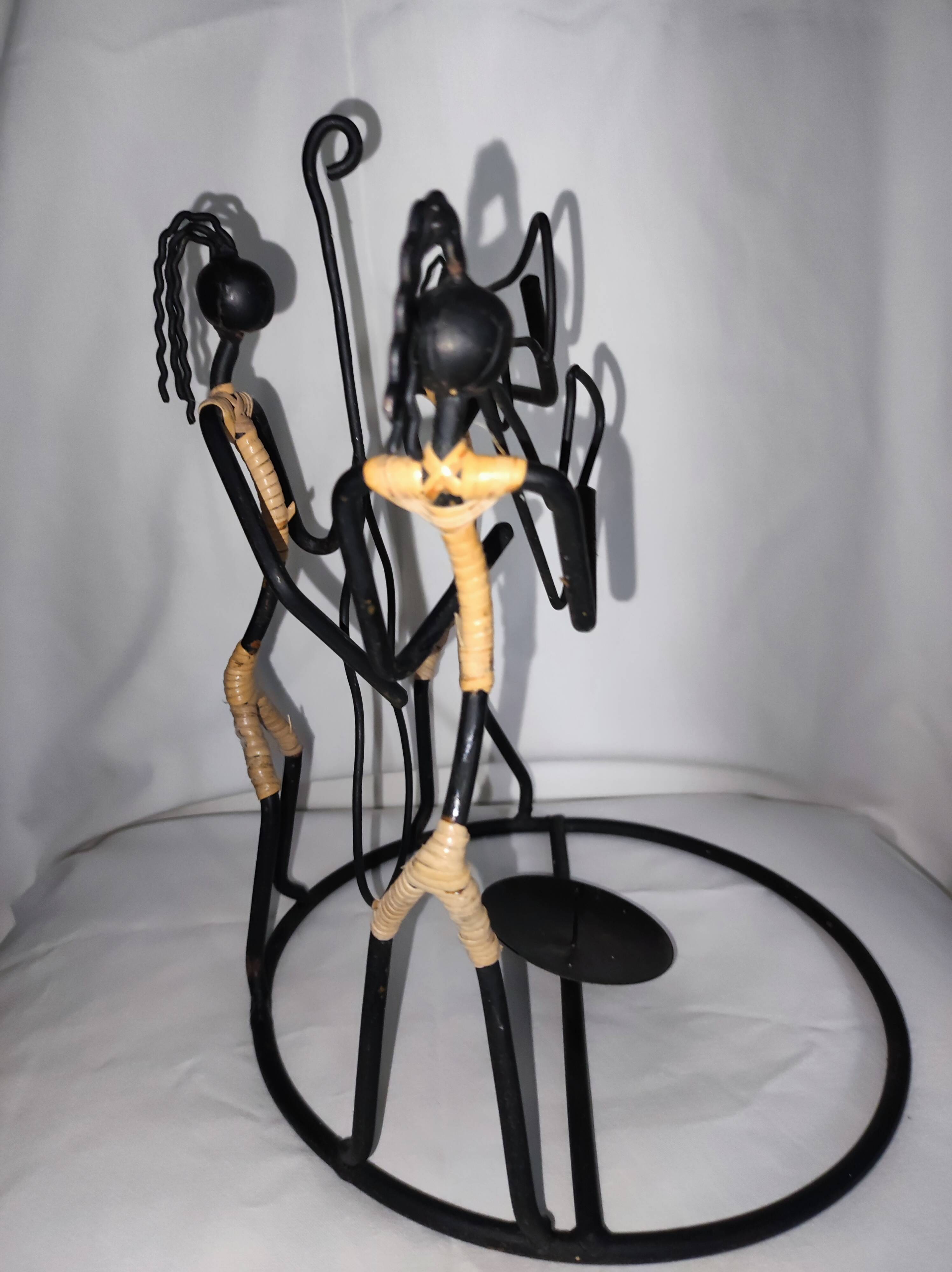 60s musicians candle holder