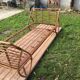 Rattan basket bed