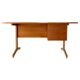 1960s scandinavian desk in teak wood