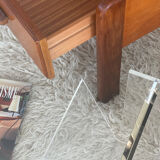 Vintage elm bedside table