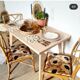 5 Bamboo chairs