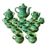 Coffee service Porterie Main Sars - Poteries 1862