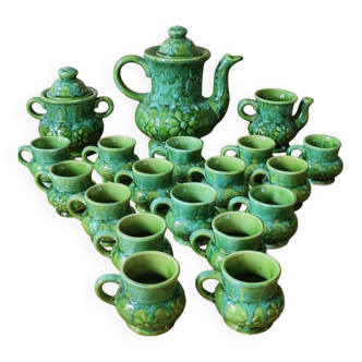 Coffee service Porterie Main Sars - Poteries 1862