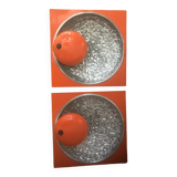 Pair of Discolor wall lights