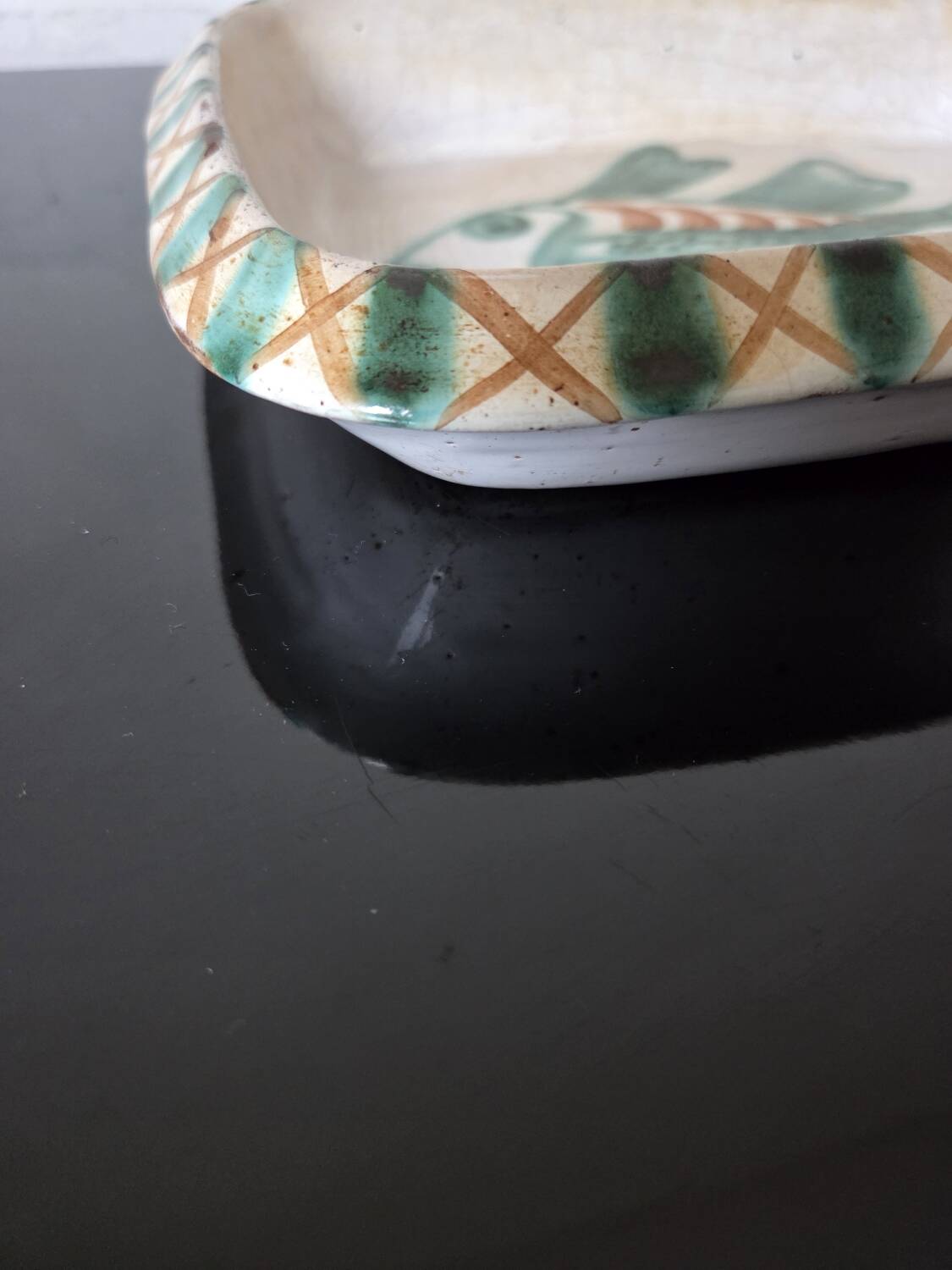 Ceramic plate by Robert Picault