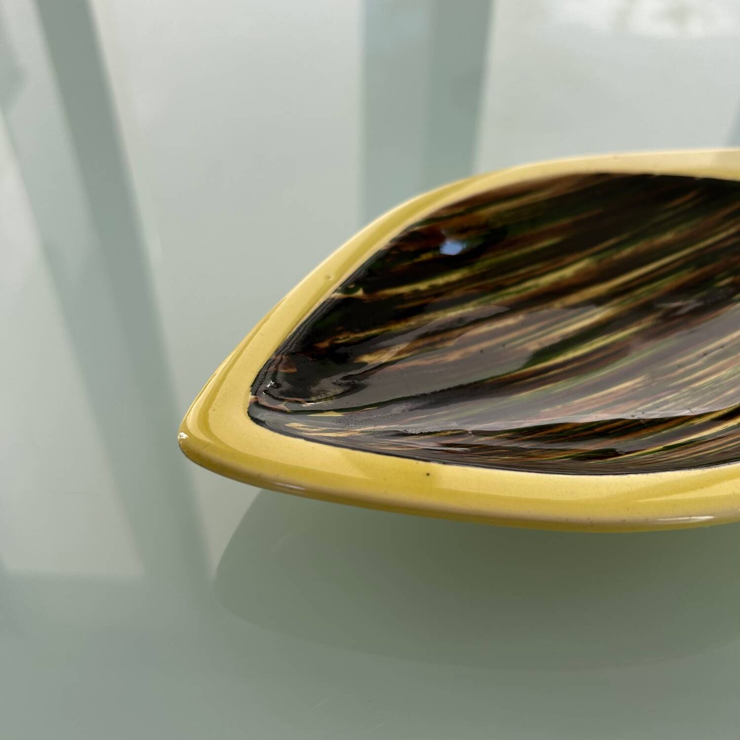 Striped fish dish 1950