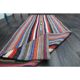 1970s Vintage Turkish Oushak Handmade Wool Cotton Red Runner Rug 95x252