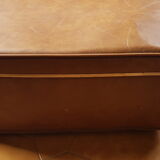 Vintage brown suitcase