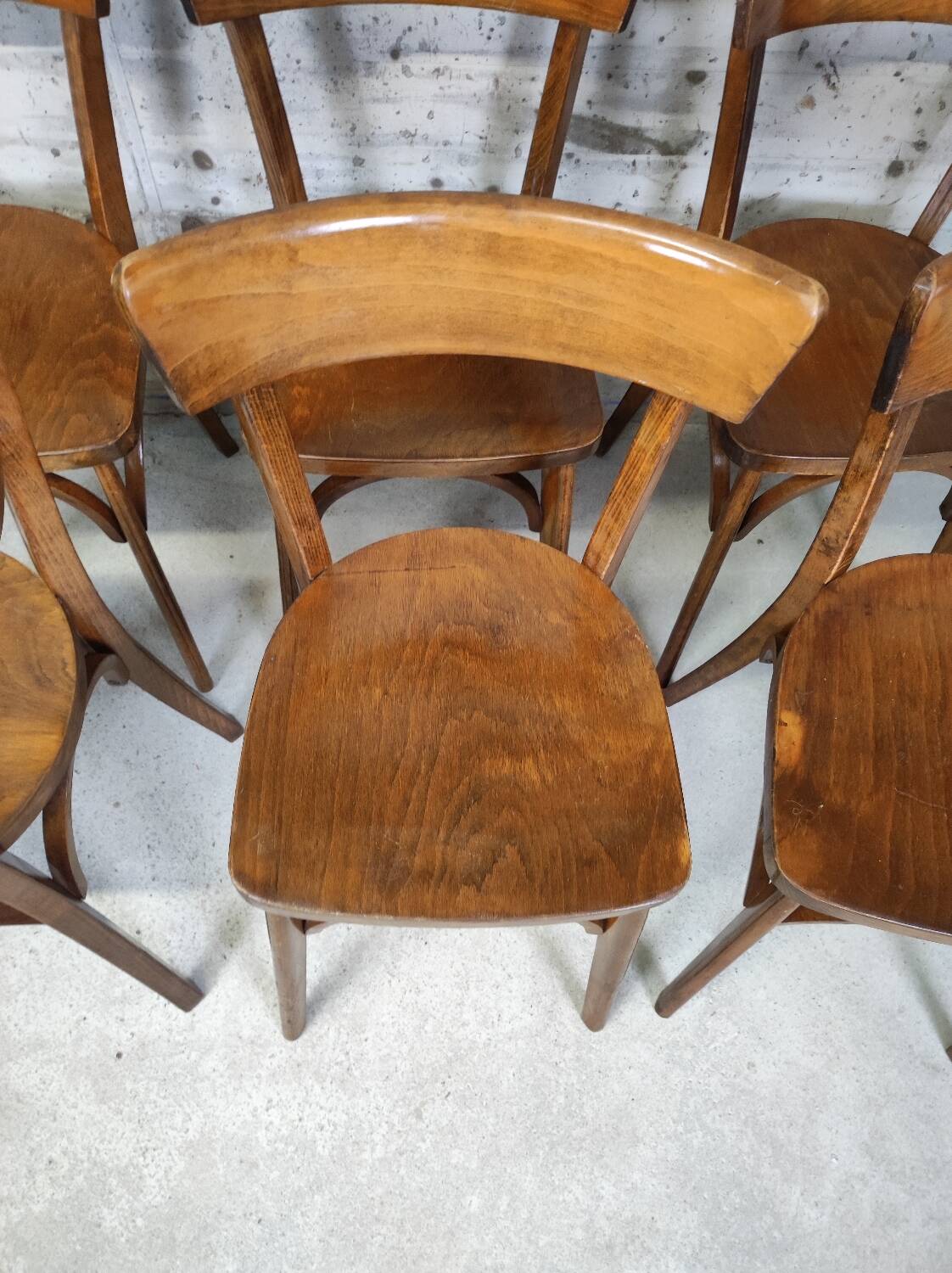 Set of 6 bistro chairs