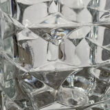 Classic transparent glass vase