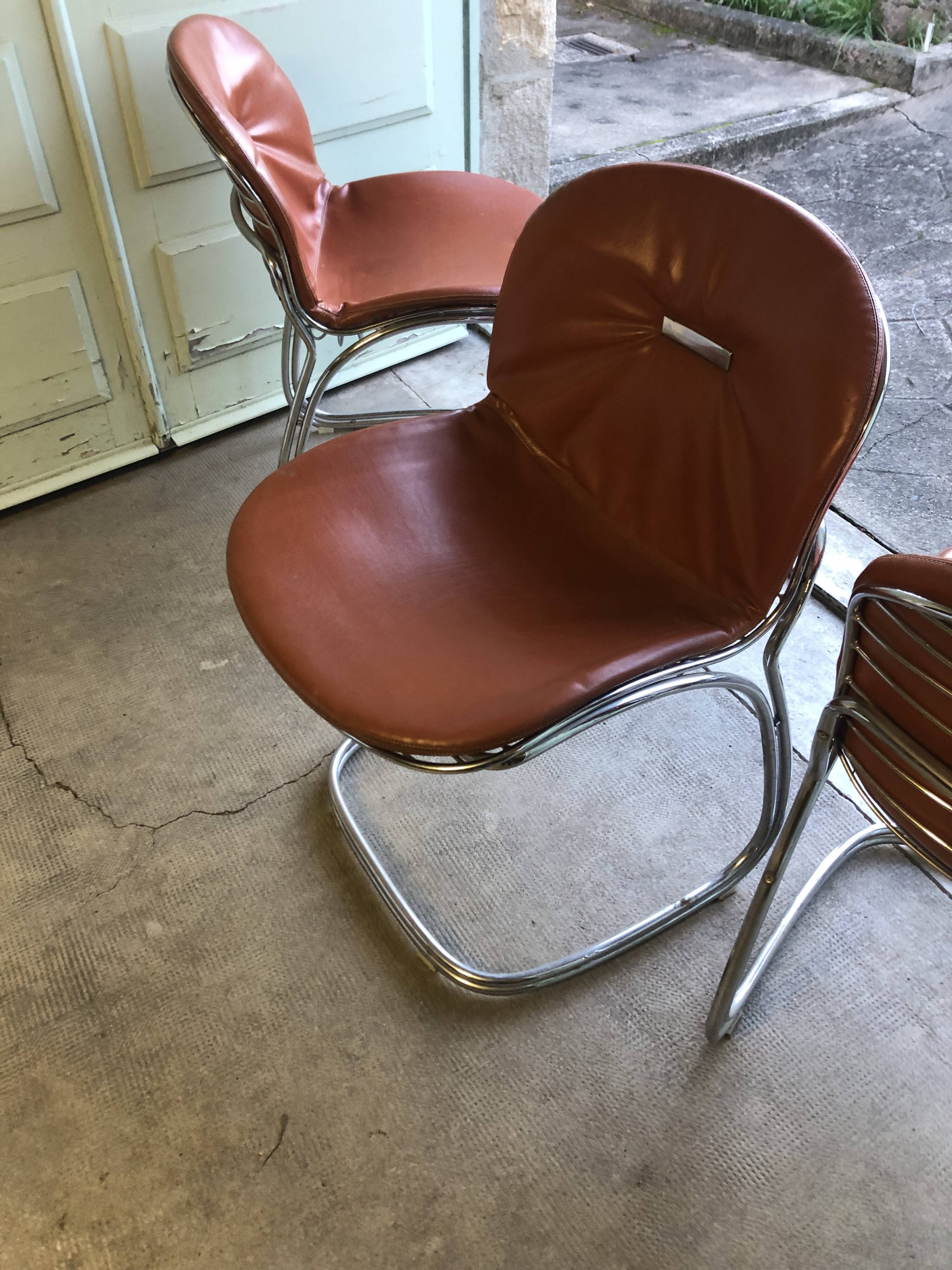 Lot de 3 chaises Sabrina Gastone Rinaldi