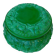 Bohemian handmade malachite glass candy dish or jewelry box.