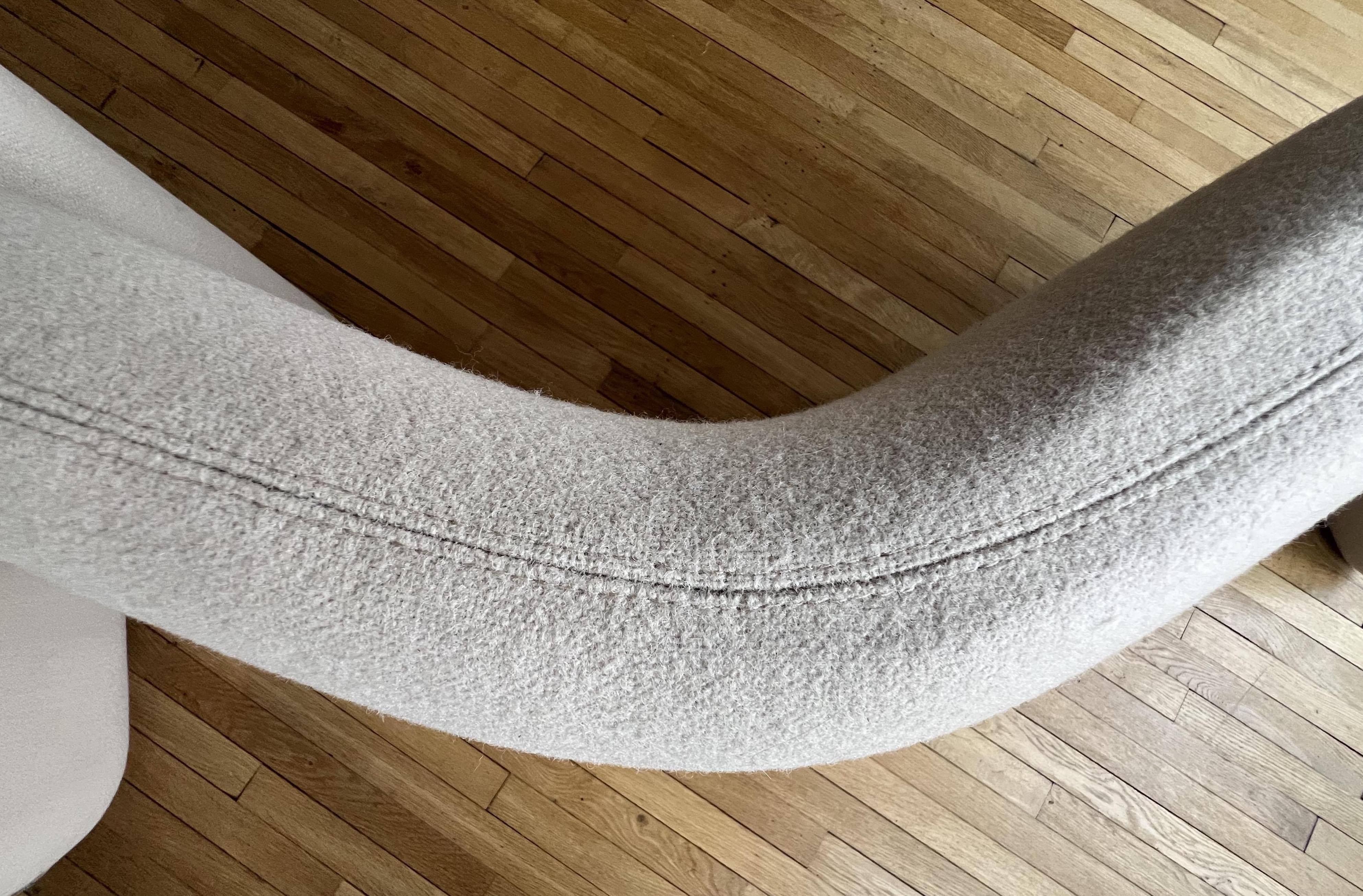 Chaise longue model "Djinn" by Olivier Mourgue, 1960s