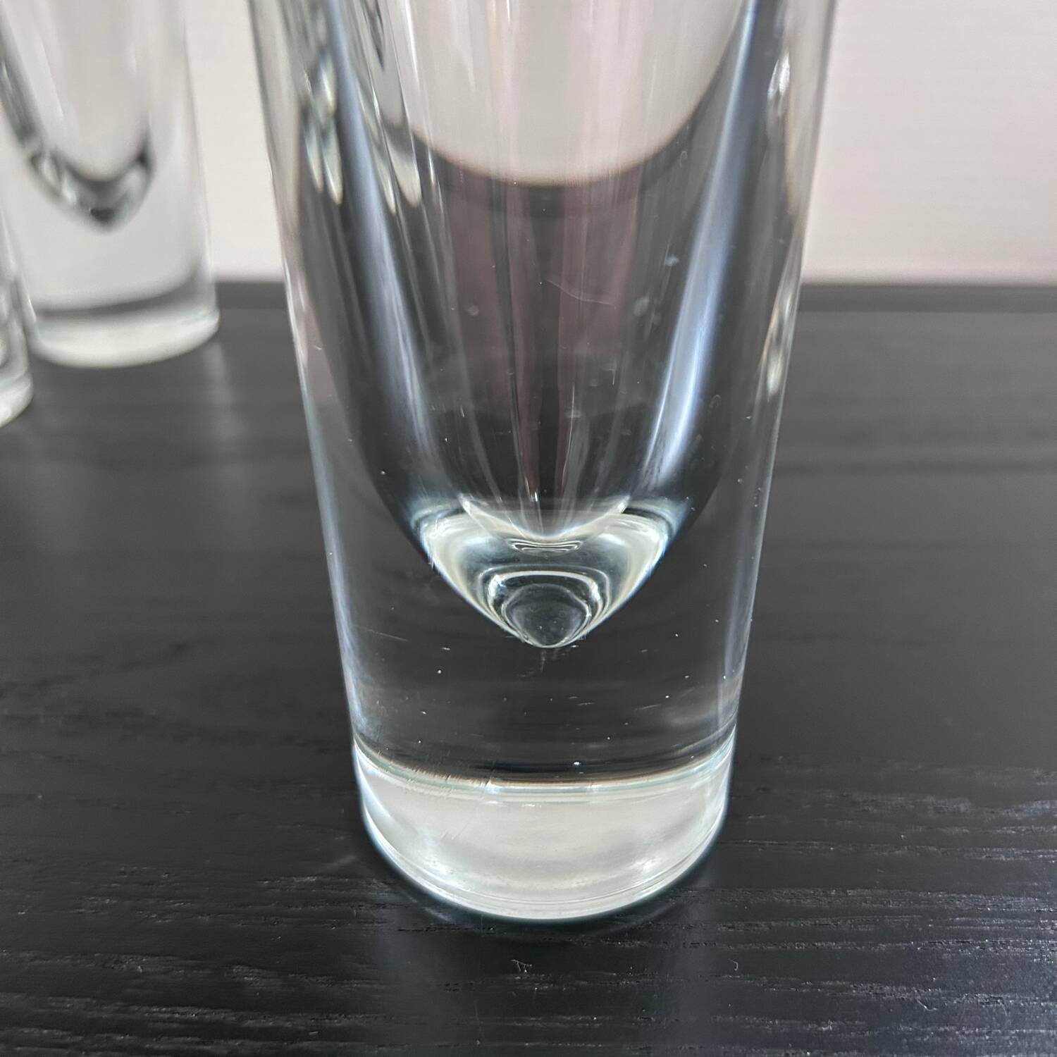 Set of 6 Habitat glasses, 1980