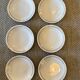 6 flat seats, Ahrenfeldt limoges, diameter 21 cm