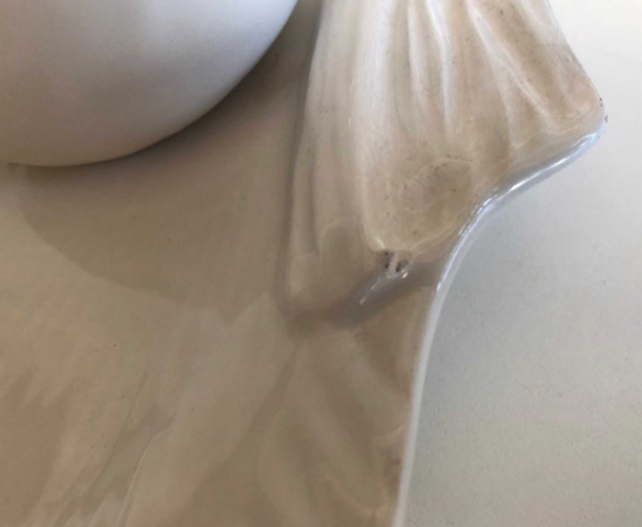 Plat en porcelaine vintage