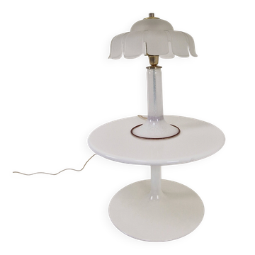 Exquise lampe de table en verre de Murano italien vintage – années 1970/1980