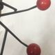 Coat rack red ball