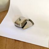 Stainless steel butter dish