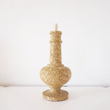 Reconstructed stone lamp base 1970