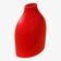 Large contemporary flat ceramic vase