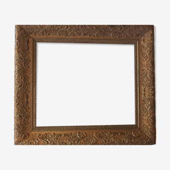 Gilded wood frame