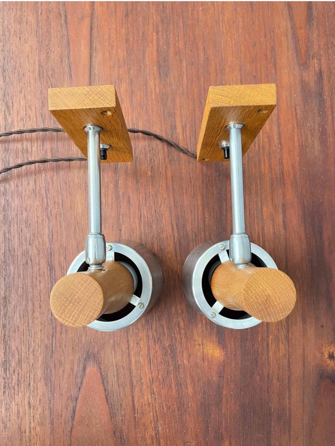 Mid-Century Wall Lamps by Lyfa from Denmark