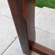 Vintage Scandinavian Brutalist Elm Farmhouse Table