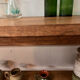 Ancienne console d’atelier en chêne