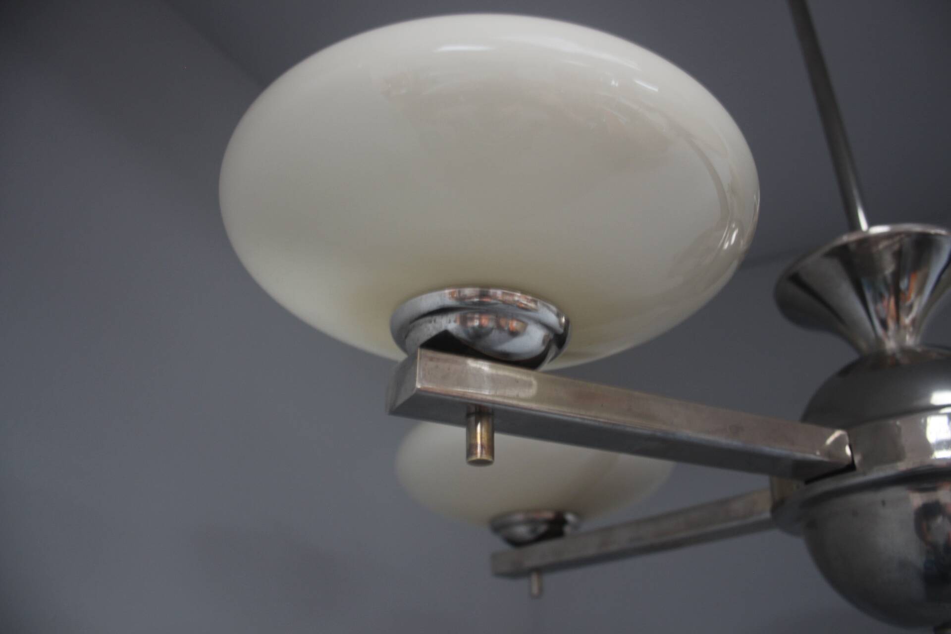 Art Deco Candlestick 1930s, Czechoslovakia