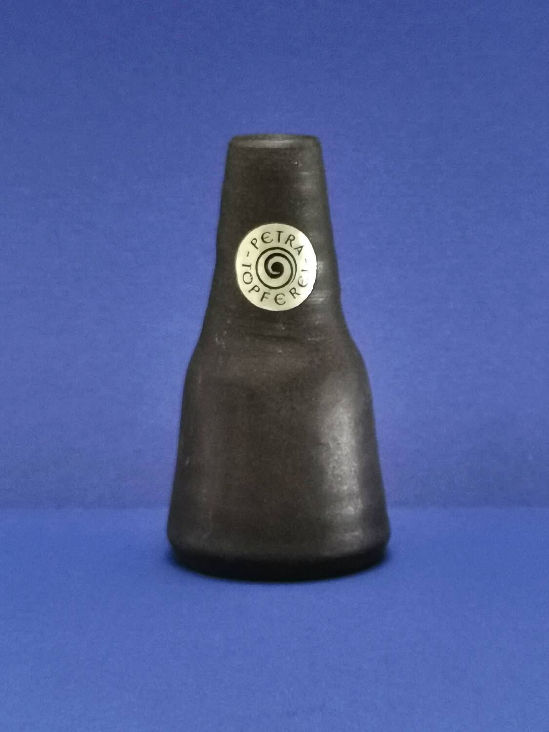Vintage soliflore vase signed Petra Topferei Germany 1960