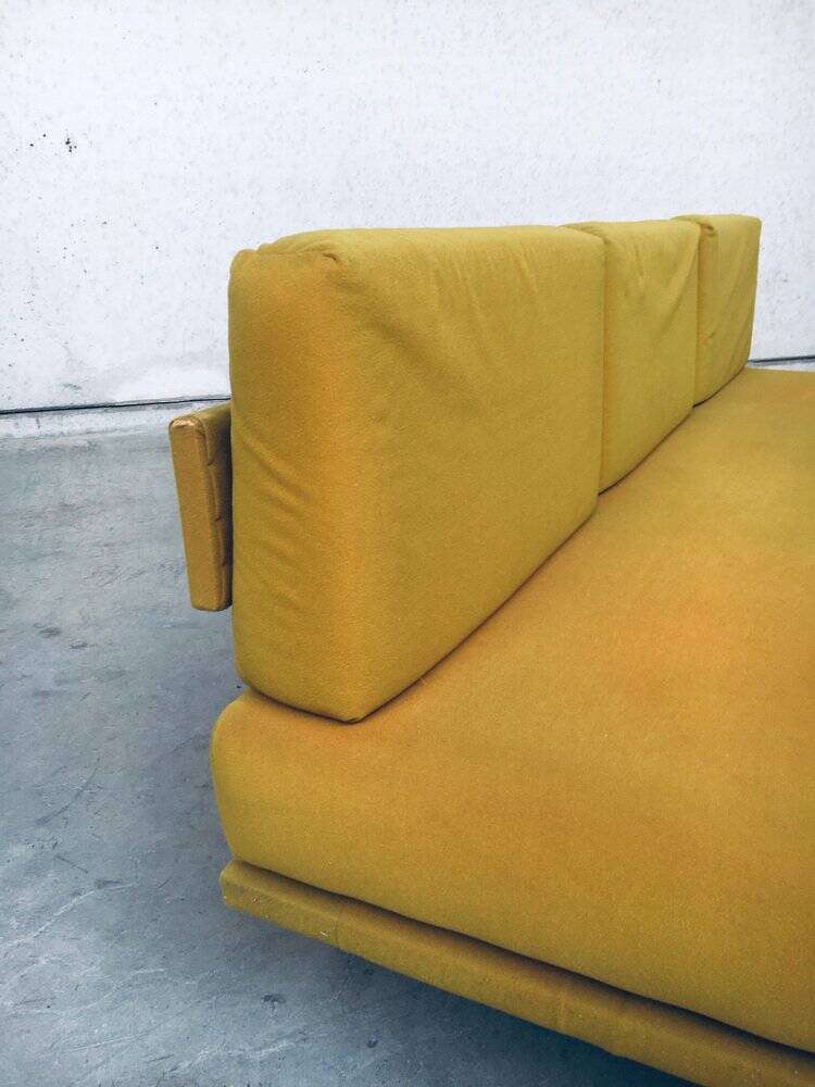 Mid-Century Dutch 3-Seater Sofa Daybed, 1960s