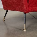 Three-seater sofa from the 1950s-60s