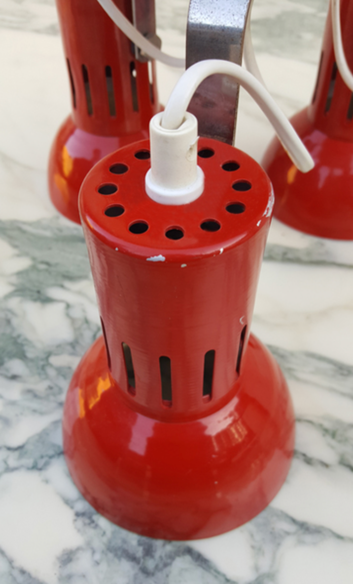 Wall light Aluminor spots, vintage, 70s