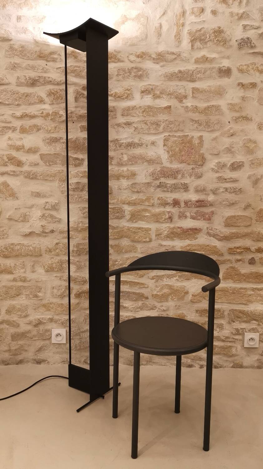 MPC floor lamp designed by Gilles Derain, Lumen edition, 1980