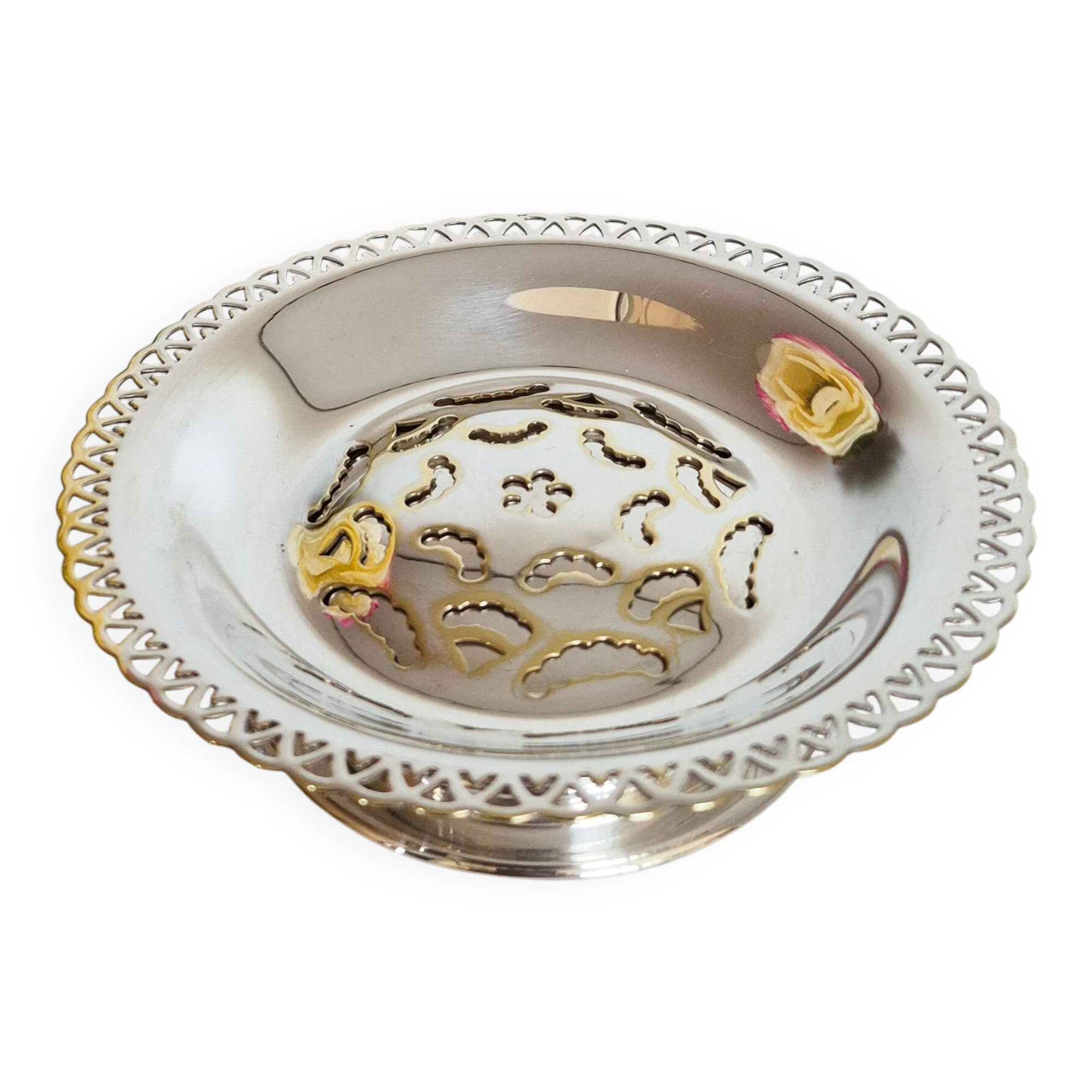 Butter dish style Coquillor, in silver